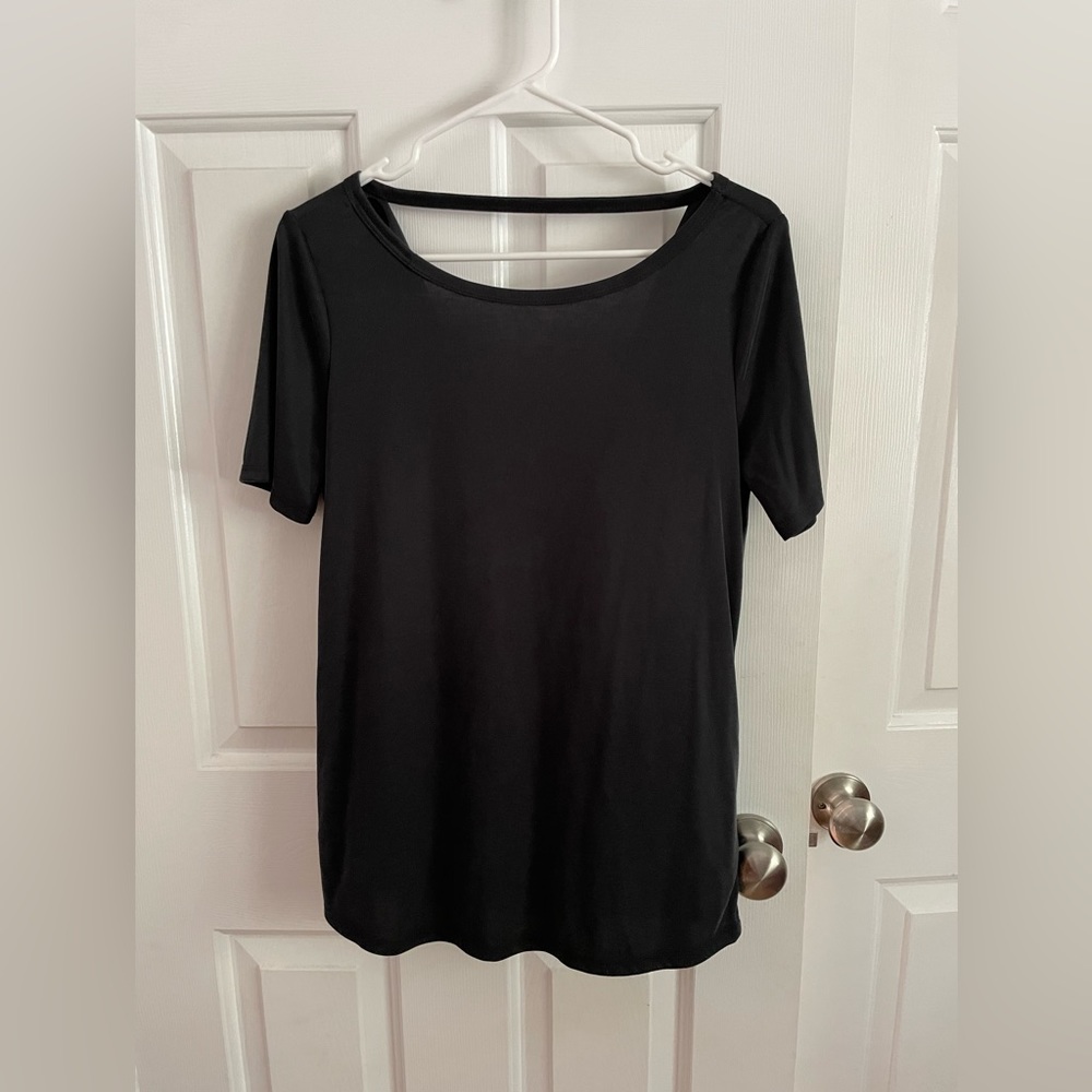 Green Envelope LA Top with Draped Back